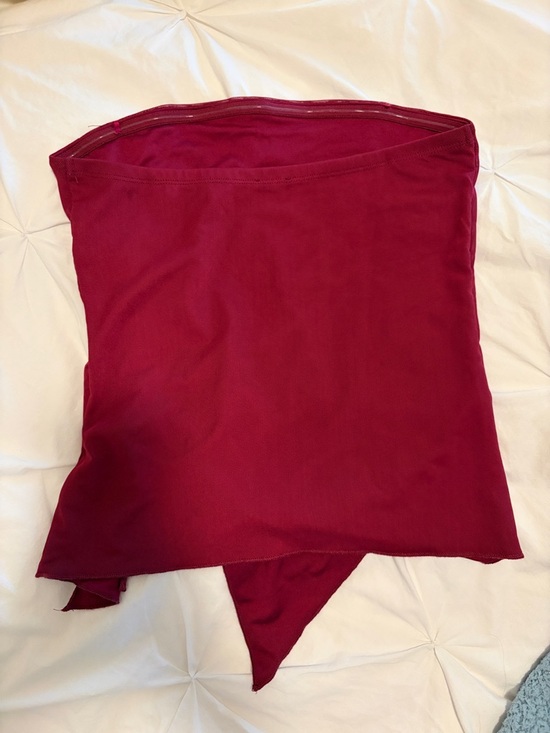 Garage Ruched Side Drawstring Tube Top - Picture 4 of 4